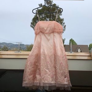 Short Pink Sparkly Dress